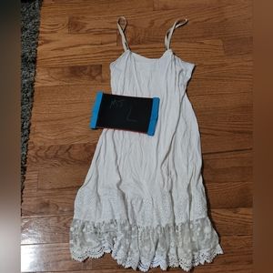 Matilda Jane shirt/dress extender- lace- large